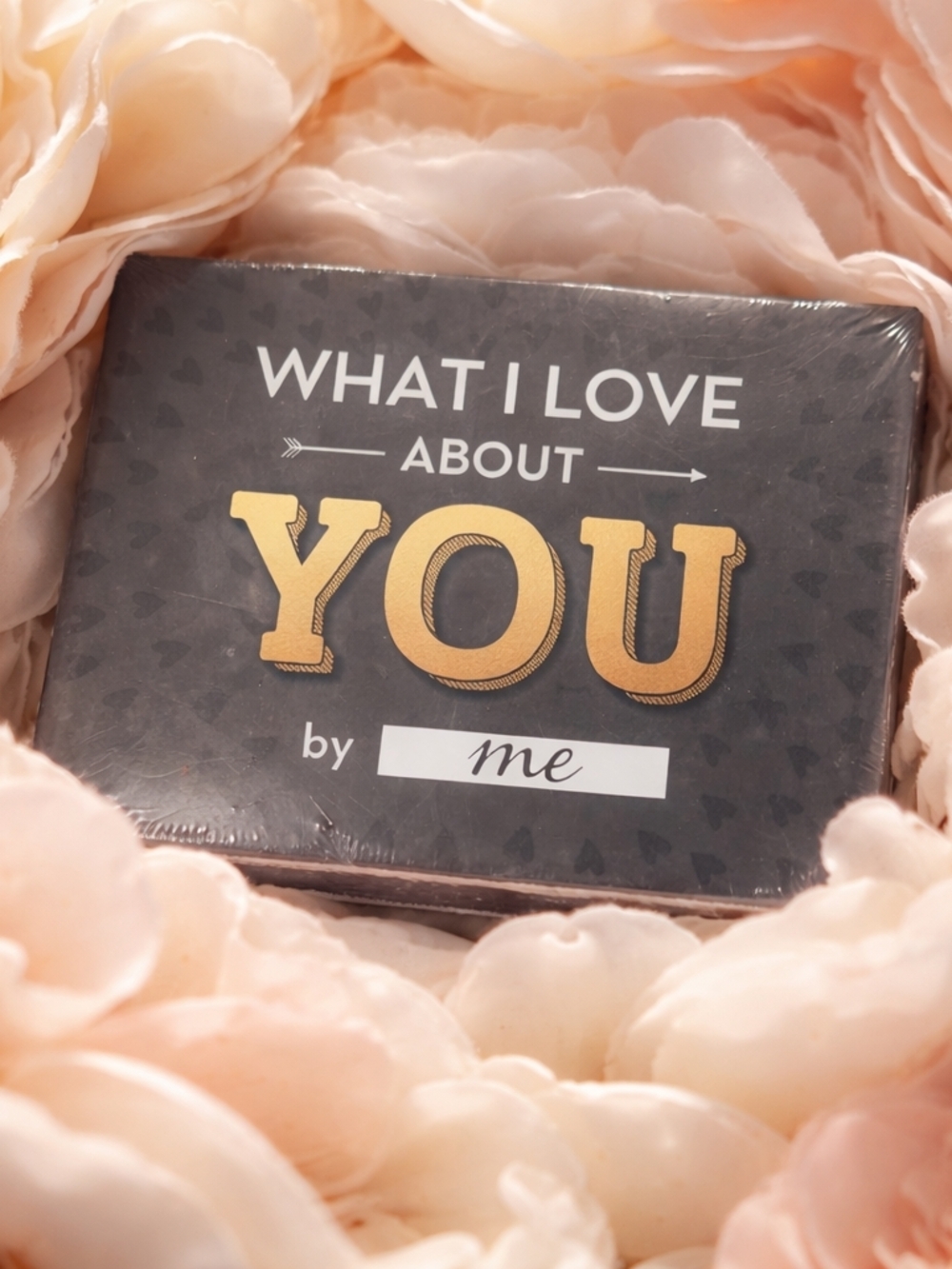 Love Vibe Fill-in-the-Blank Keepsake Book- Black & Gold
